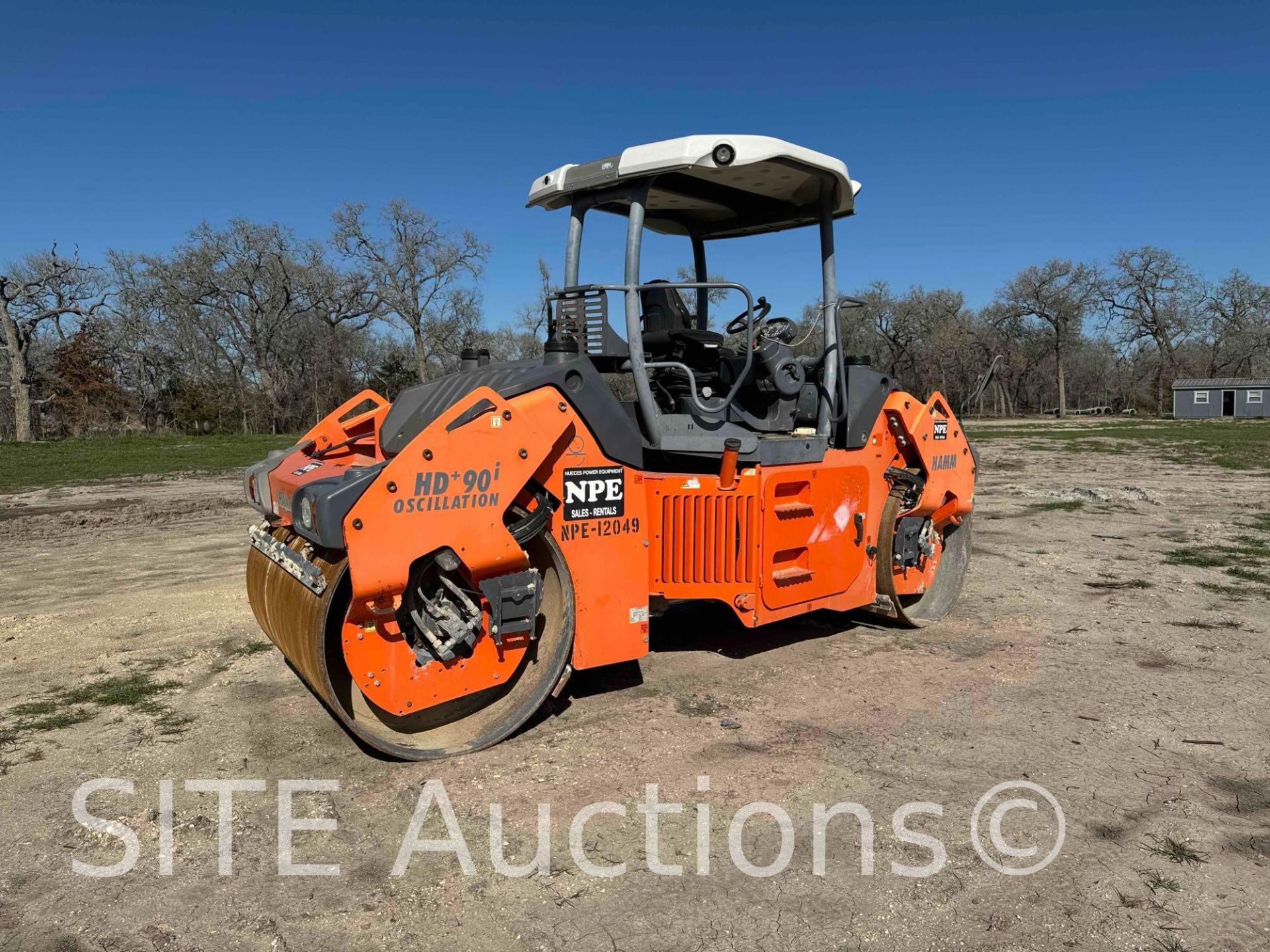 2014 Hamm HD+ 90i Double Drum Roller - Image 9 of 36
