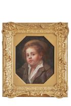 Circle of Greuze (1725 - 1805), Portrait of a boy