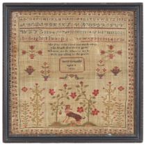 18th/19th Century, A group of four needlework samplers