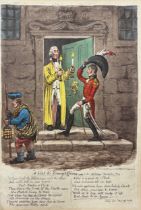 James Gillray (1756 - 1815), A Hint To Young Officers