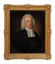 British School, 18th Century, Portrait of a clergyman