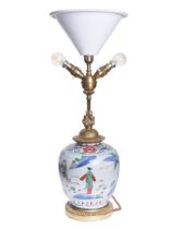 Oriental taste, A ceramic table lamp
