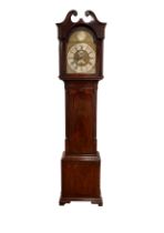 18th Century, Patrick Hardy of Morpeth, An impressive mahogany case grandfather clock