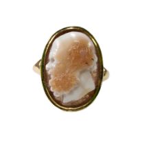 A fine 18th Century cameo in three colour layers