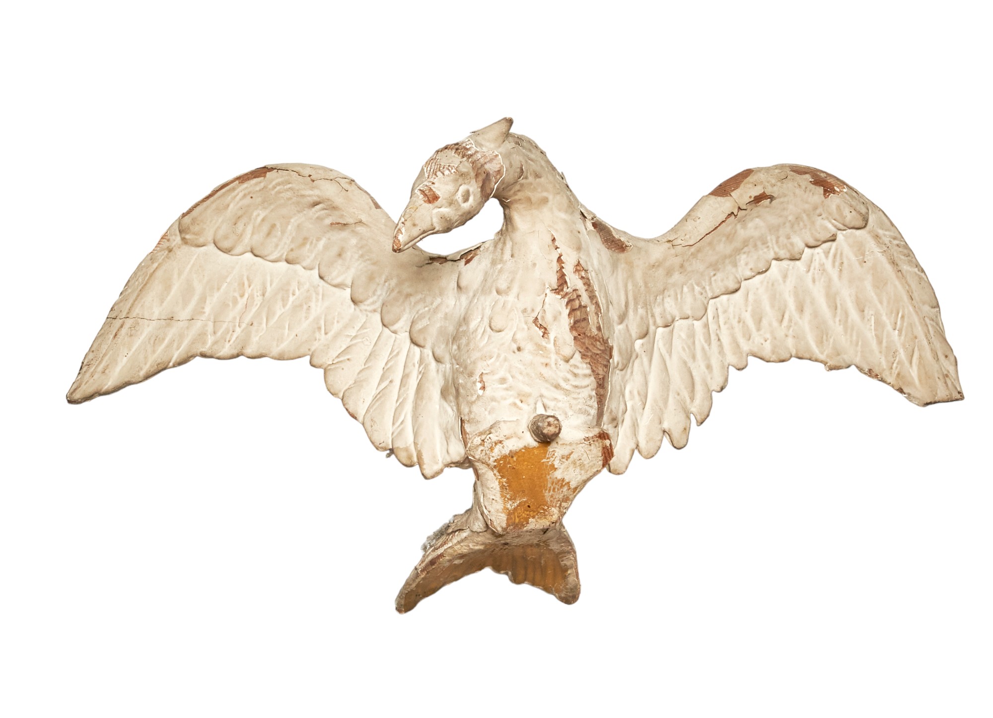 British, 18th Century and later, A group of eight carved giltwood bird architectural elements - Image 4 of 8