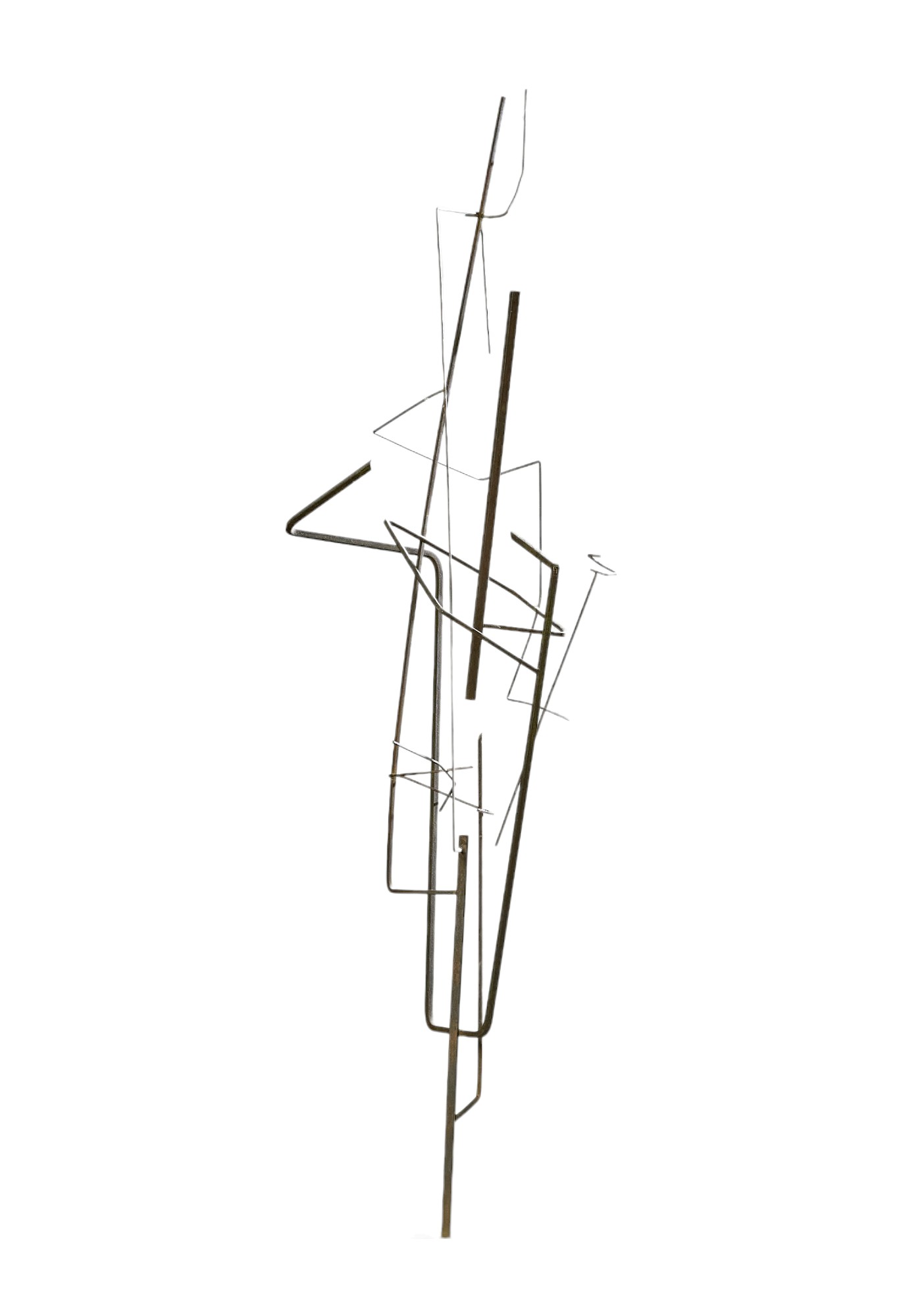 Zbigniew Adamowicz (1916-1960), An abstract bronze upright mobile - Image 2 of 5