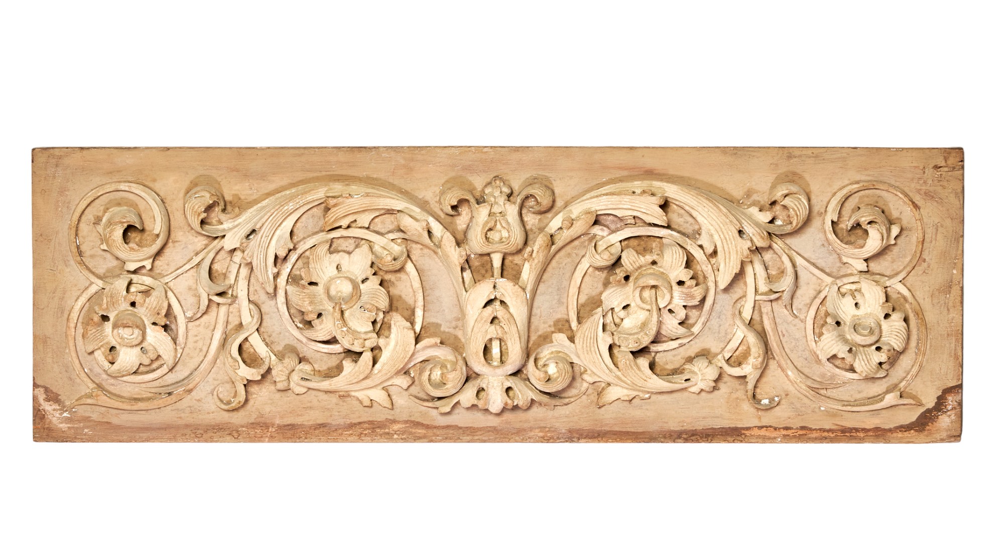 NO RESERVE: British, 19th Century, A pair of carved architectural overdoors - Image 2 of 2