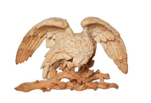 NO RESERVE: British, Circa 1960, A carved eagle element