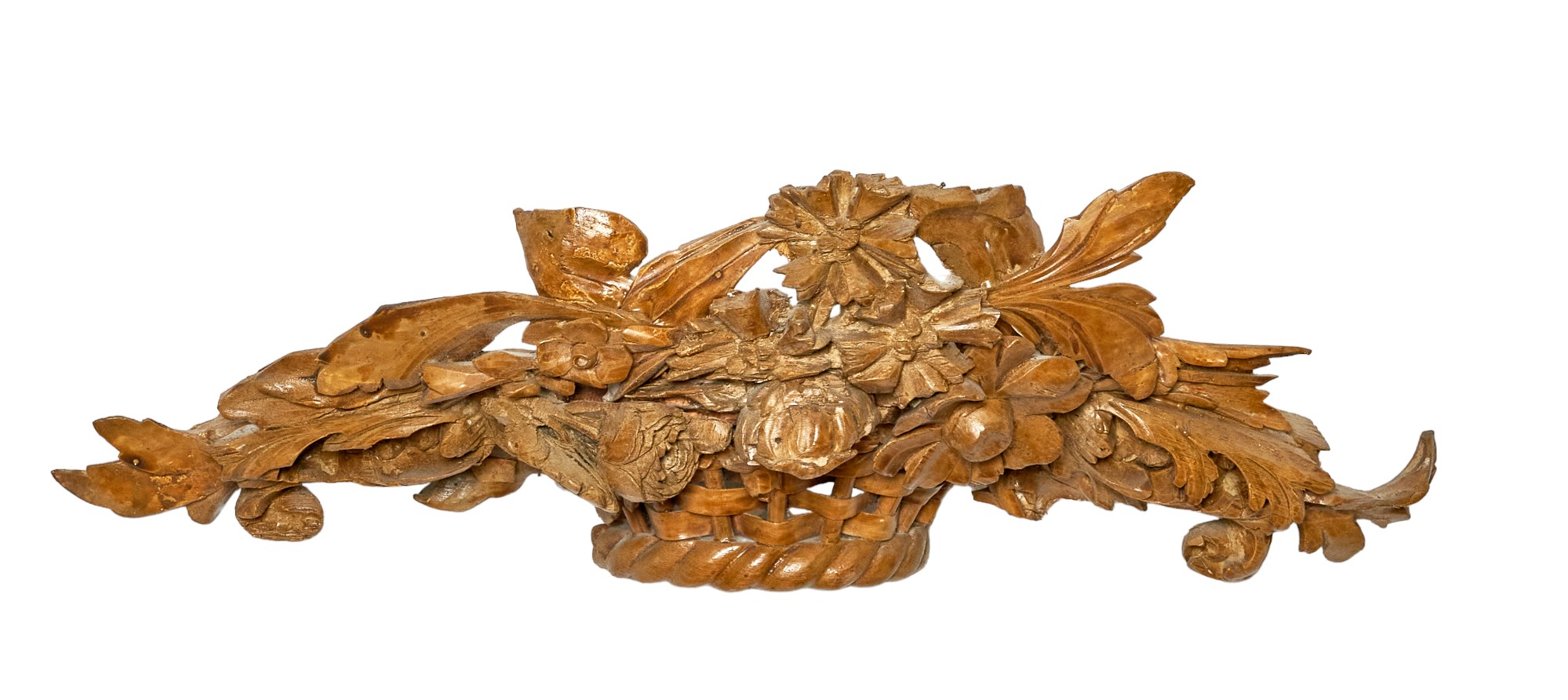 NO RESERVE: British, 19th/20th Century, A group of six carved floral architectural elements - Image 7 of 7