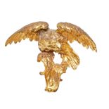 NO RESERVE: British, Regency, A carved giltwood eagle mirror pediment