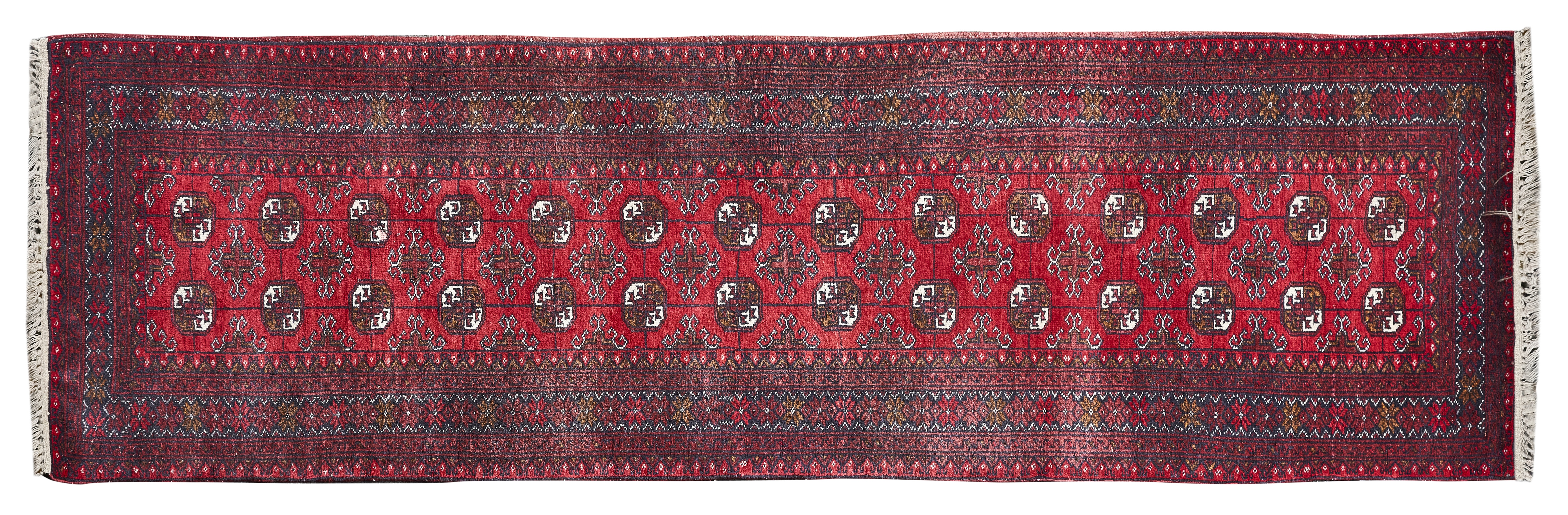 Afghan runner rug