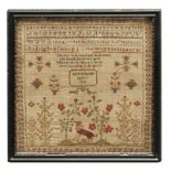 NO RESERVE: 18th/19th Century, A group of three needlework samplers