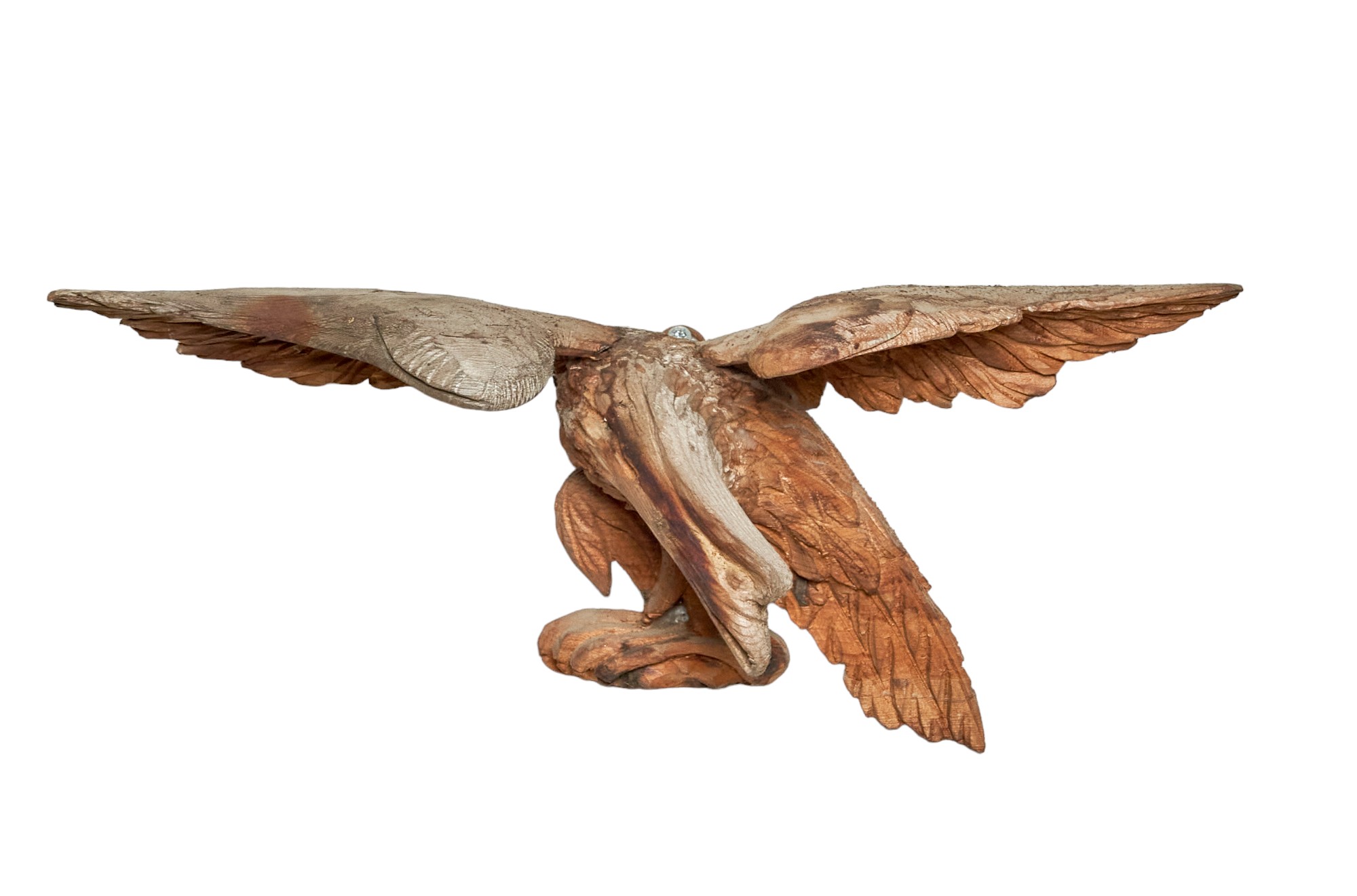 British, 18th Century and later, A group of eight carved giltwood bird architectural elements - Image 7 of 8