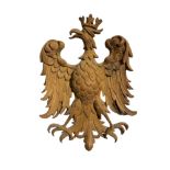 NO RESERVE: British, Circa 1960, A carved Polish eagle element