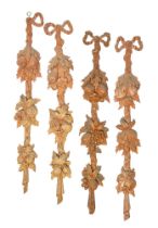 NO RESERVE: British, Circa 1960, A group of four carved drops