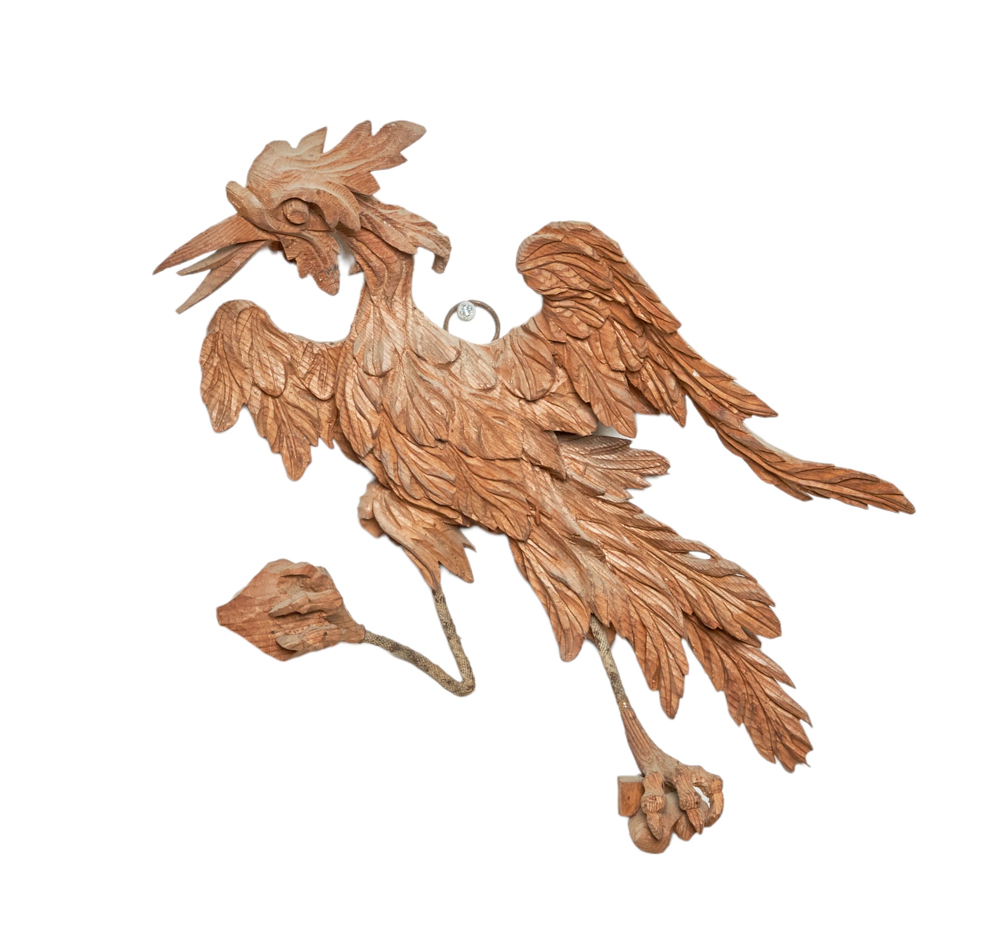 British, 18th Century and later, A group of eight carved giltwood bird architectural elements - Image 2 of 8