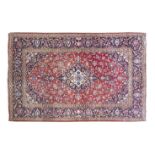 A large Persian rug