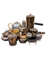 NO RESERVE: 20th Century, A group of silver and pewter tableware