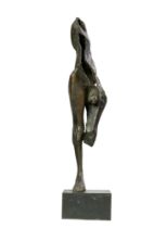 Vezhdi Rashidov (b. 1951), Bulgarian, A patinated bronze figural sculpture
