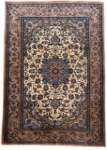 Persian, An Isfahan wool rug