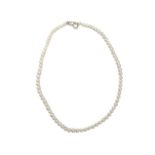 Tiffany and Co., Contemporary, A fine string of uniform cultured pearls