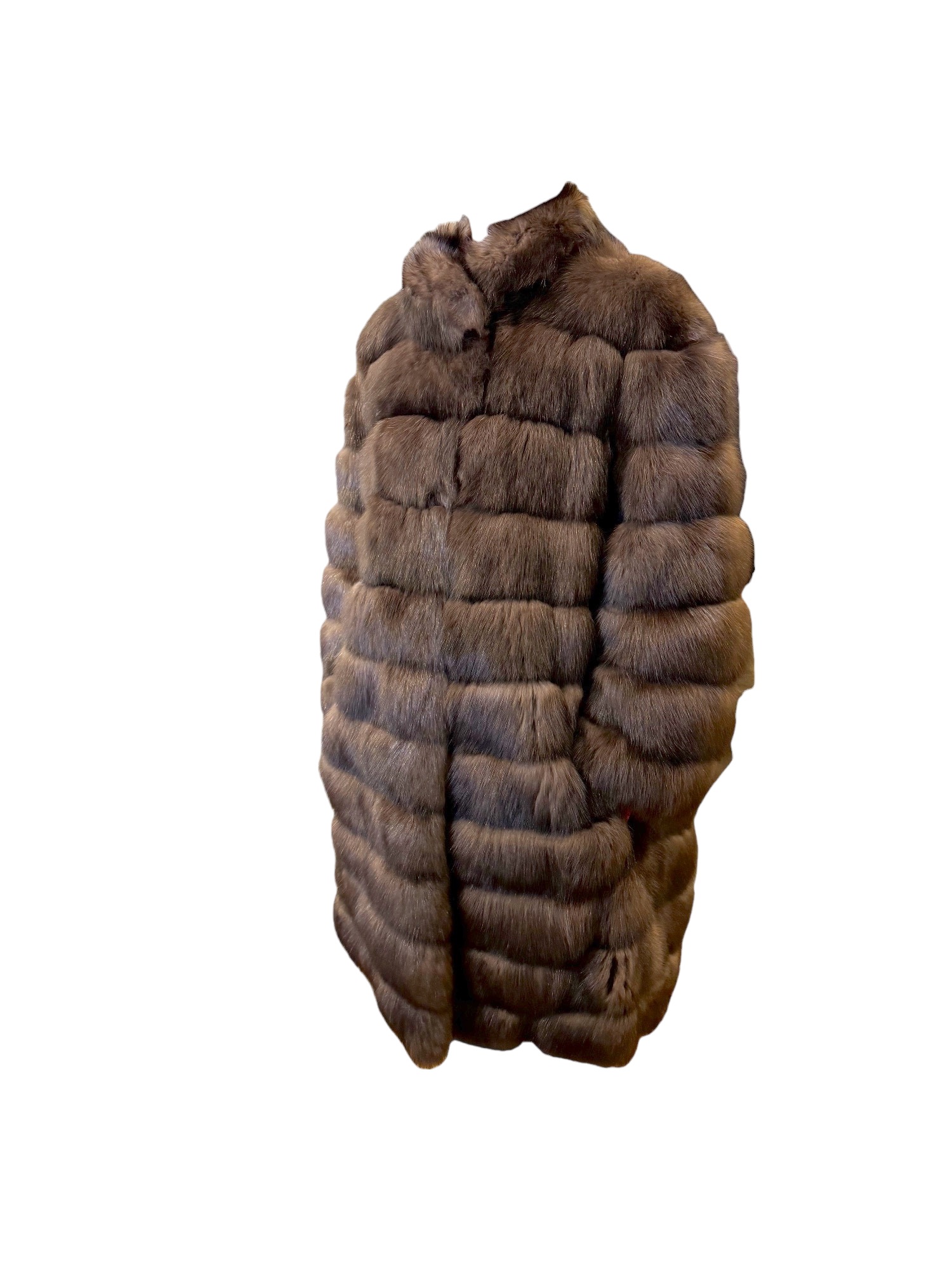 Yves Solomon, Contemporary, An elegant Fonc Fonce Russian sable three-quarter length fur coat
