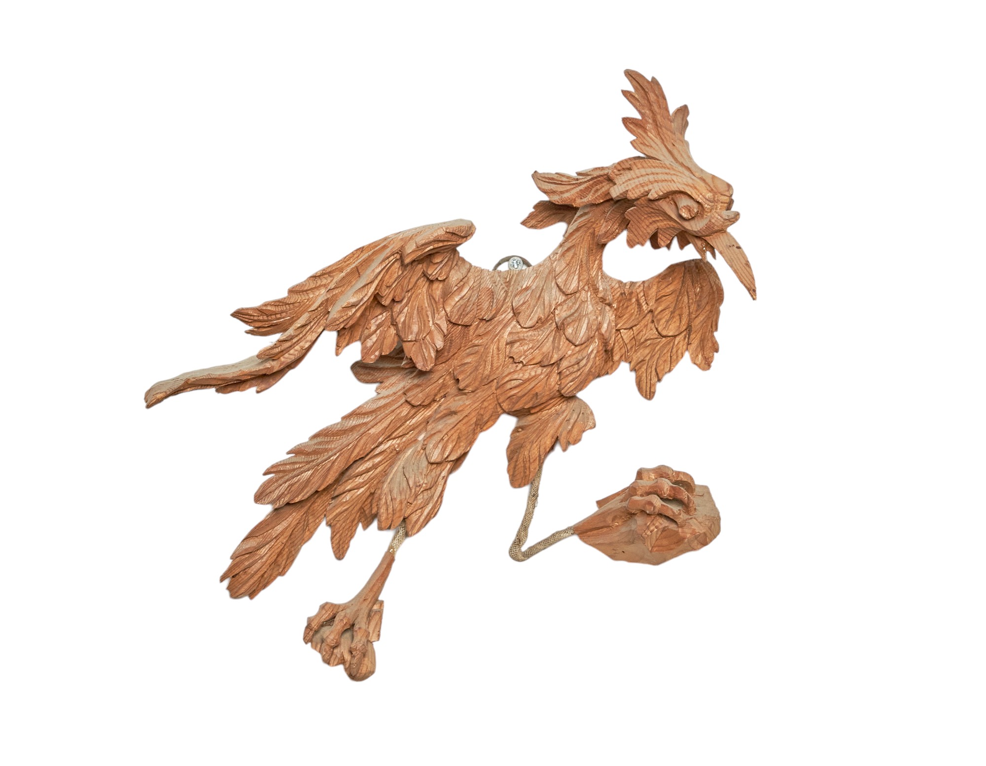 British, 18th Century and later, A group of eight carved giltwood bird architectural elements - Image 3 of 8