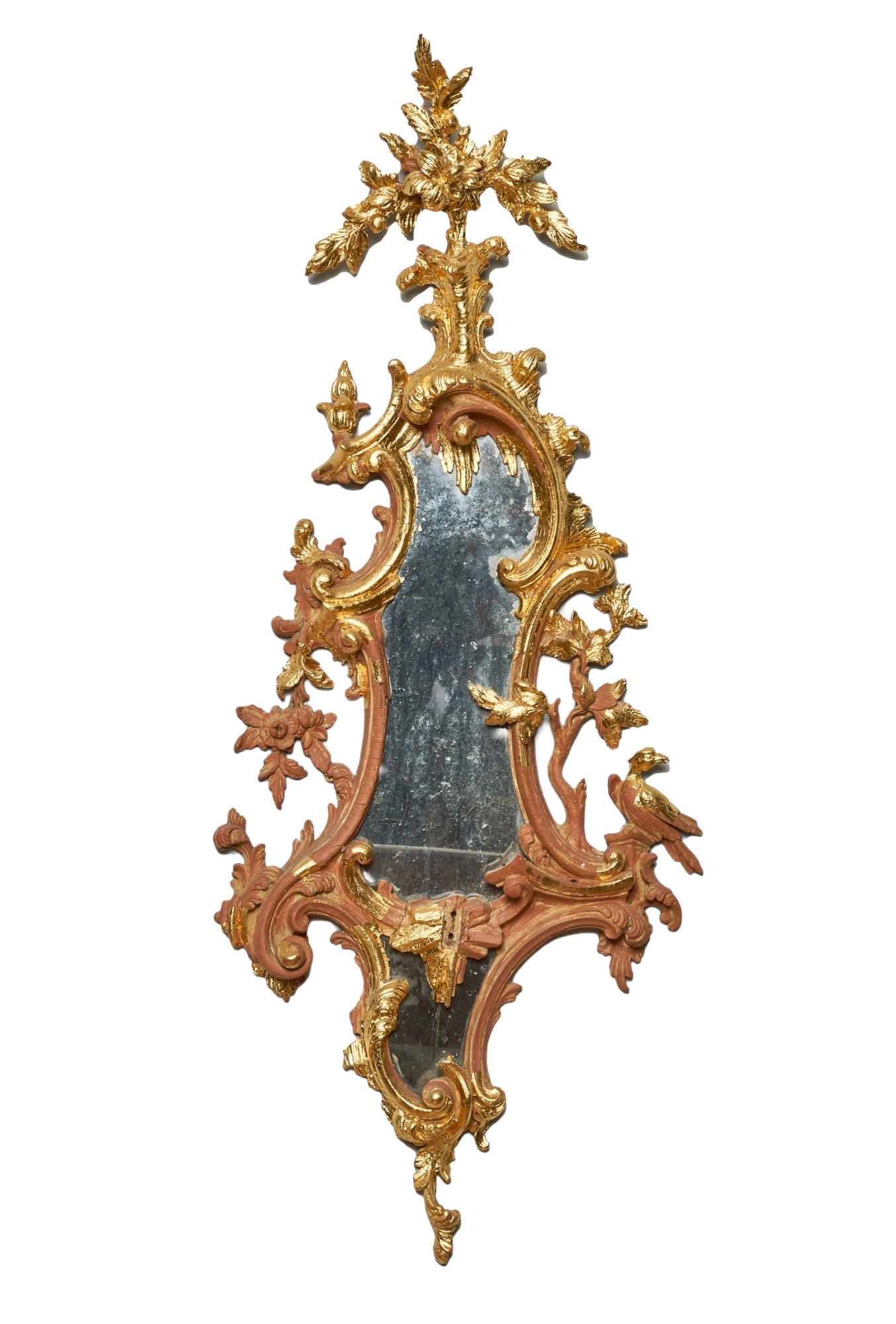 British, 18th Century, Two carved giltwood girandoles - Image 2 of 2