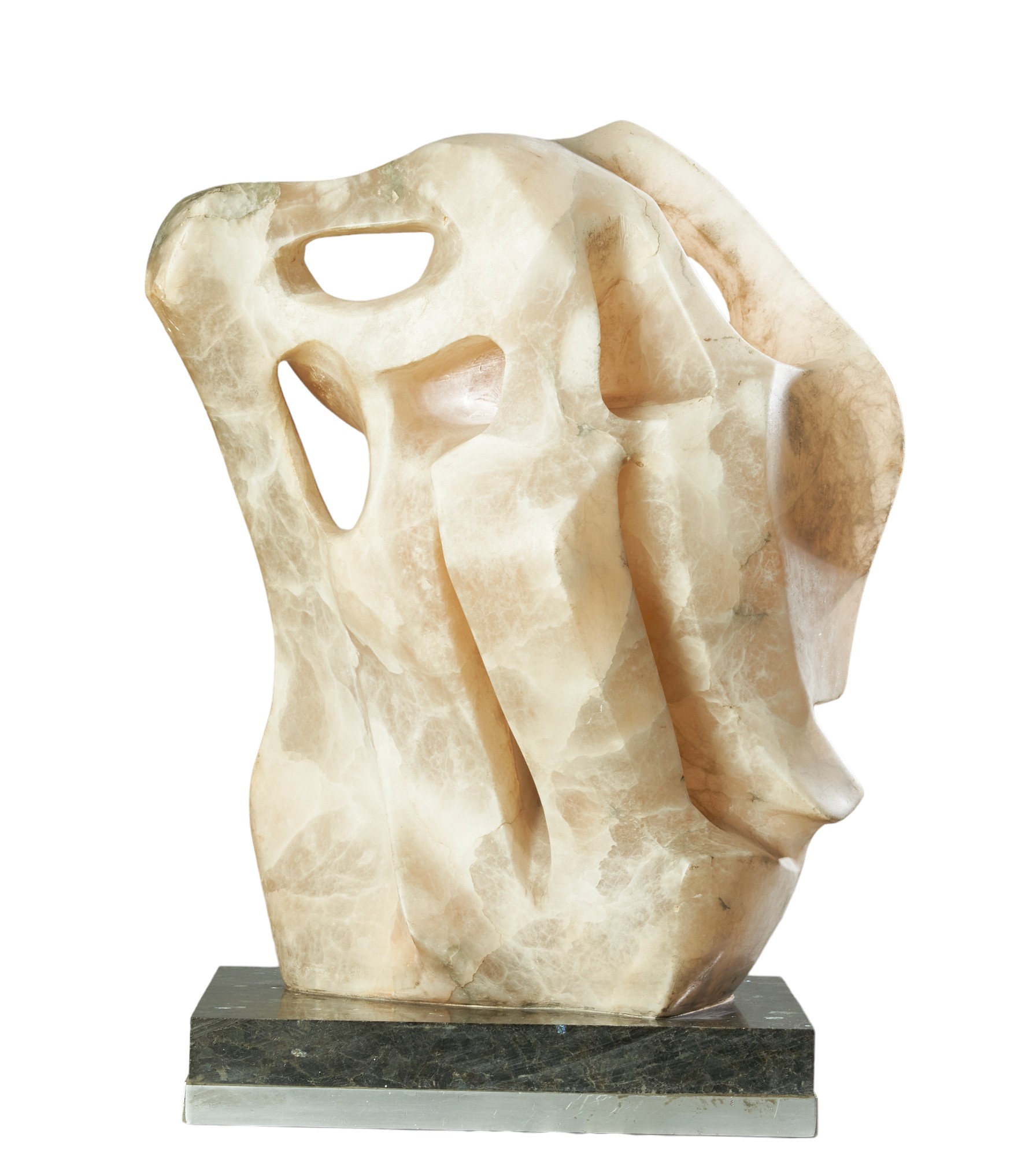 Witold Gracjan Kawalec (1922ñ2003), Polish, A carved alabaster sculpture - Bild 3 aus 5