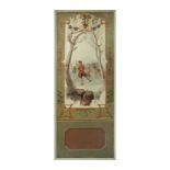 French, 18th Century, The Seasons, A set of four decorative wall panels