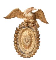 British, Late 18th/Early 19th Century, A group of three carved eagle architectural elements