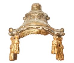 NO RESERVE: British, 18th/19th Century, Manner of Chippendale, A carved giltwood canopy