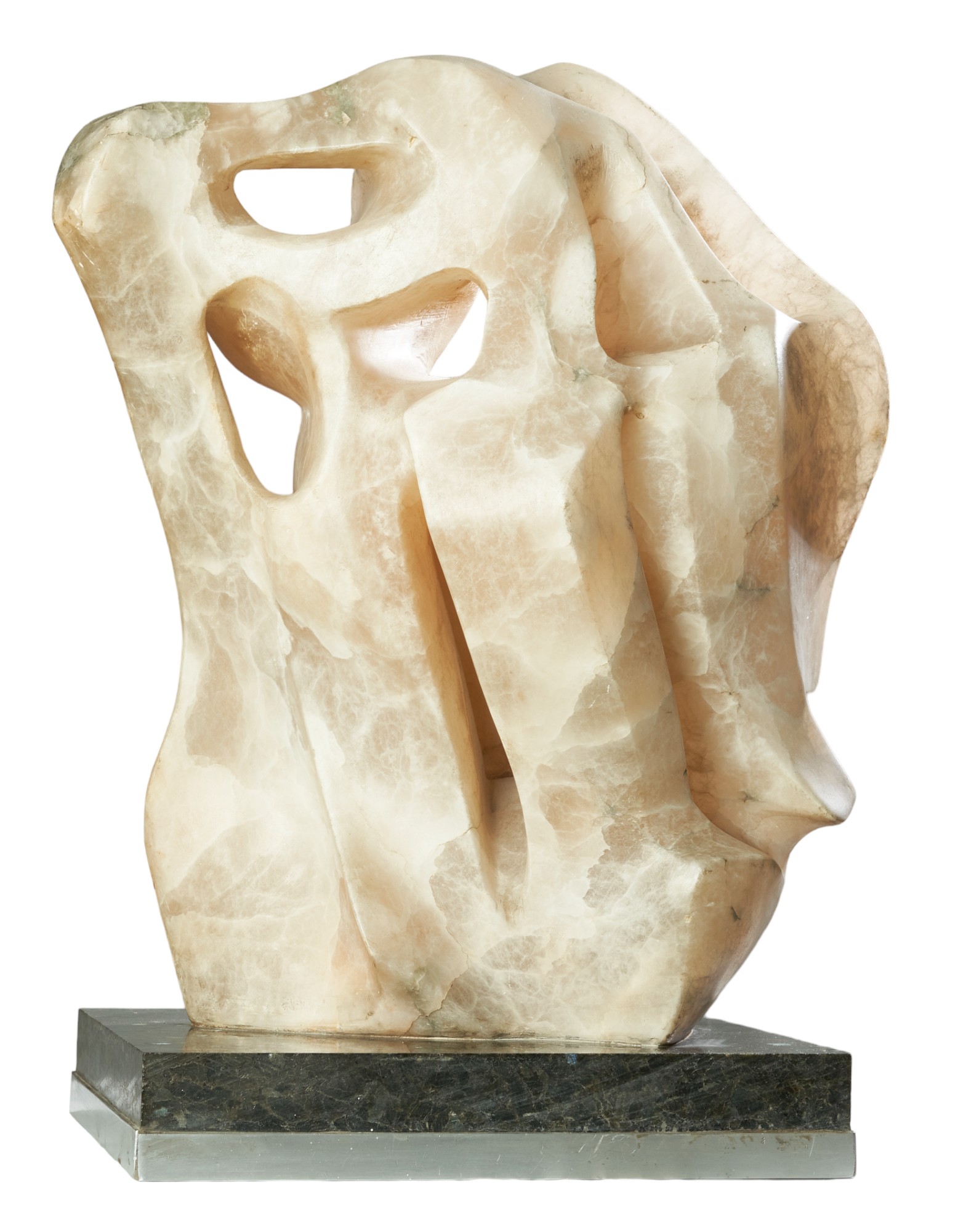 Witold Gracjan Kawalec (1922ñ2003), Polish, A carved alabaster sculpture - Bild 2 aus 5