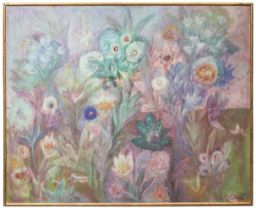 Halima Nalecz (1914ñ2008), British, A painting of flowers