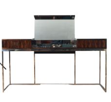 Contemporary, A wood and lacquer vanity table