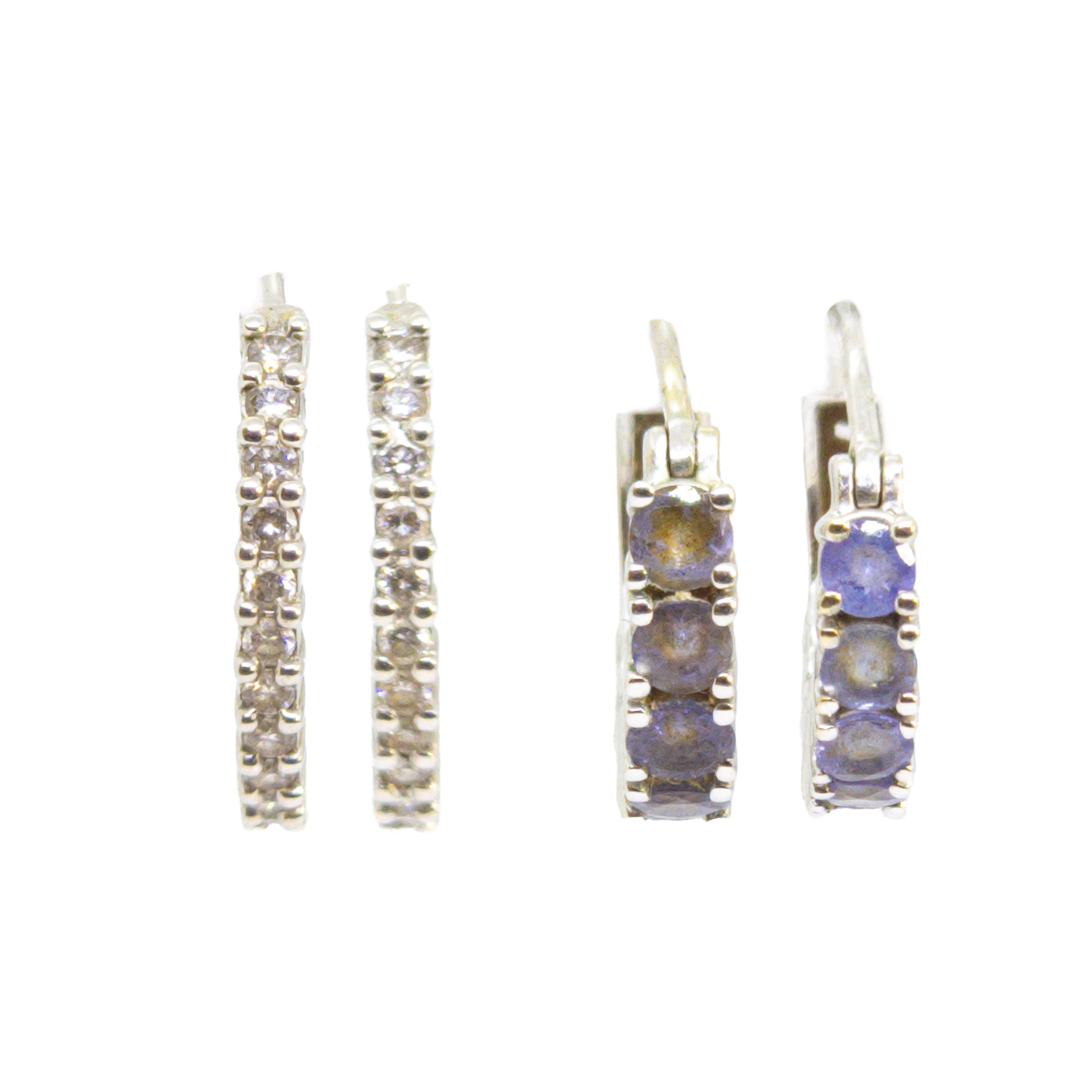 British, Contemporary, Two pairs of earrings