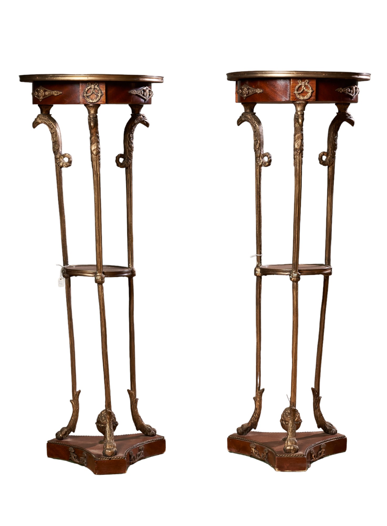 Circa 1900, A pair of neoclassical torchËres