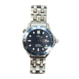 Omega, Circa 2000, A Seamaster Professional stainless steel quartz gentlemen's wristwatch