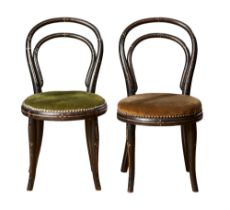 19th century, A pair of children's chairs