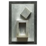 Attributed to Geoffrey Clarke, Cubist, An aluminium relief