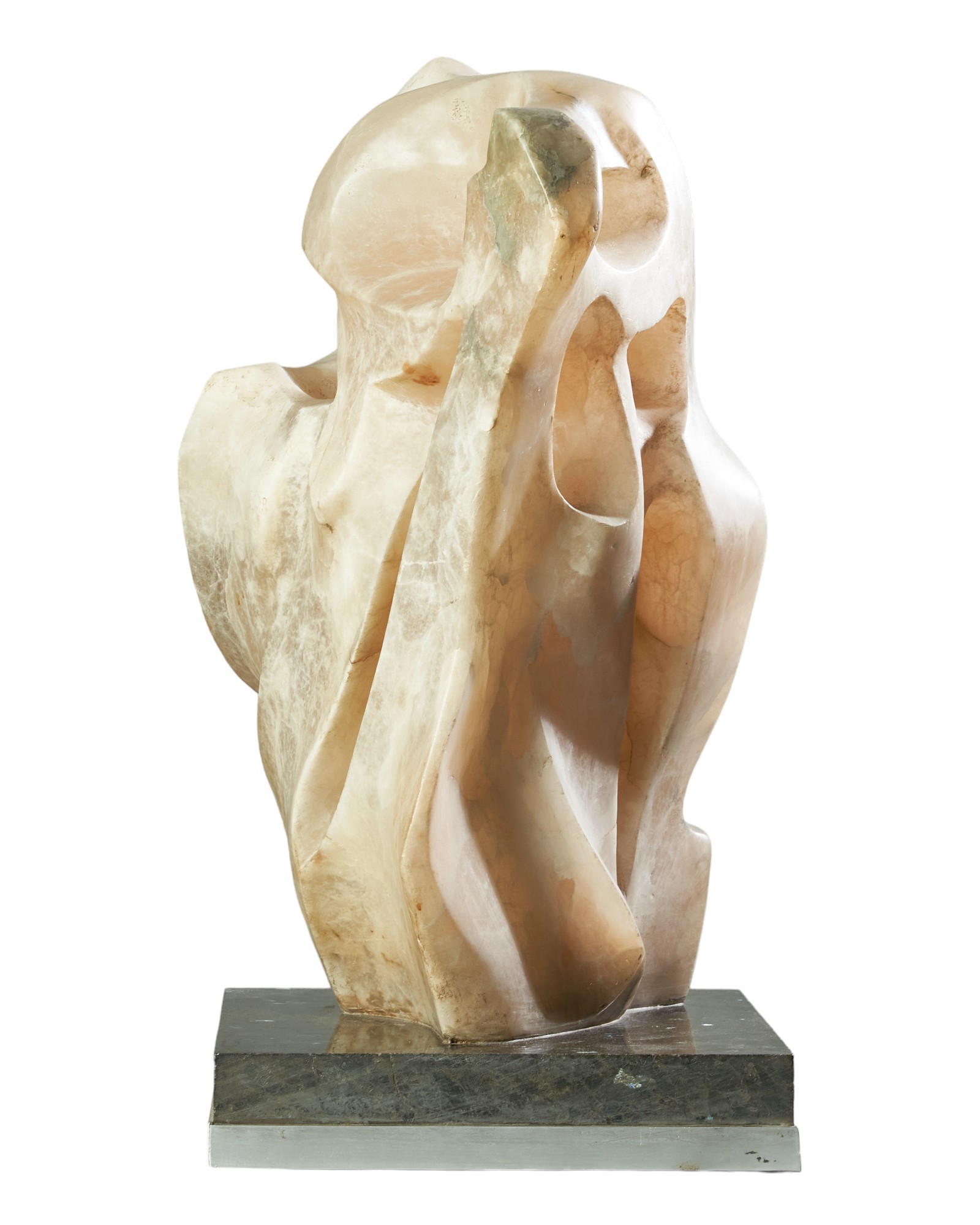 Witold Gracjan Kawalec (1922ñ2003), Polish, A carved alabaster sculpture - Bild 4 aus 5