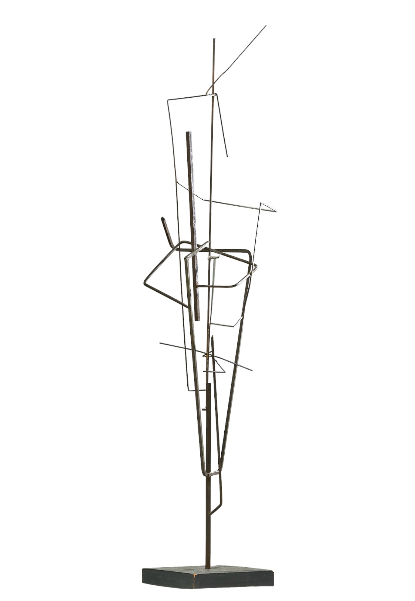 Zbigniew Adamowicz (1916-1960), An abstract bronze upright mobile - Image 5 of 5