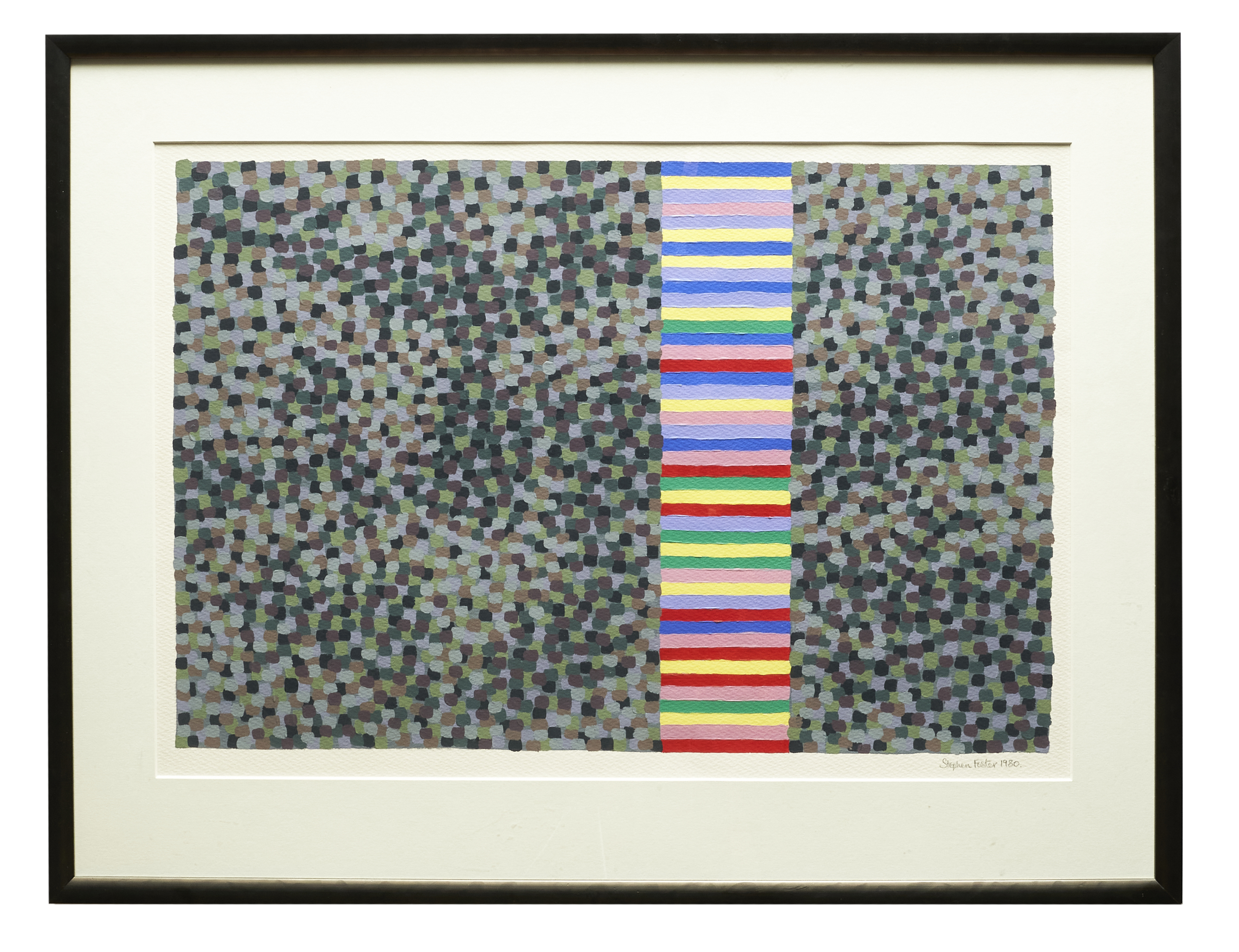 Stephen Foster, 1980, An abstract composition