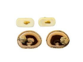 NO RESERVE: Continental, Circa 1970, Two pairs of cufflinks