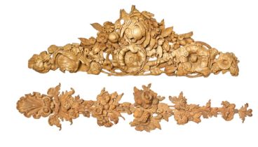 British, 19th/20th Century, A large group of carved architectural features
