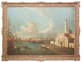 Attributed to Francesco Tironi (1745 - 1797), View of San Giorgio Maggiore, Venice