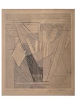 Jacques Villon, also known as Gaston Duchamp (1875-1963), French, An abstract sketch