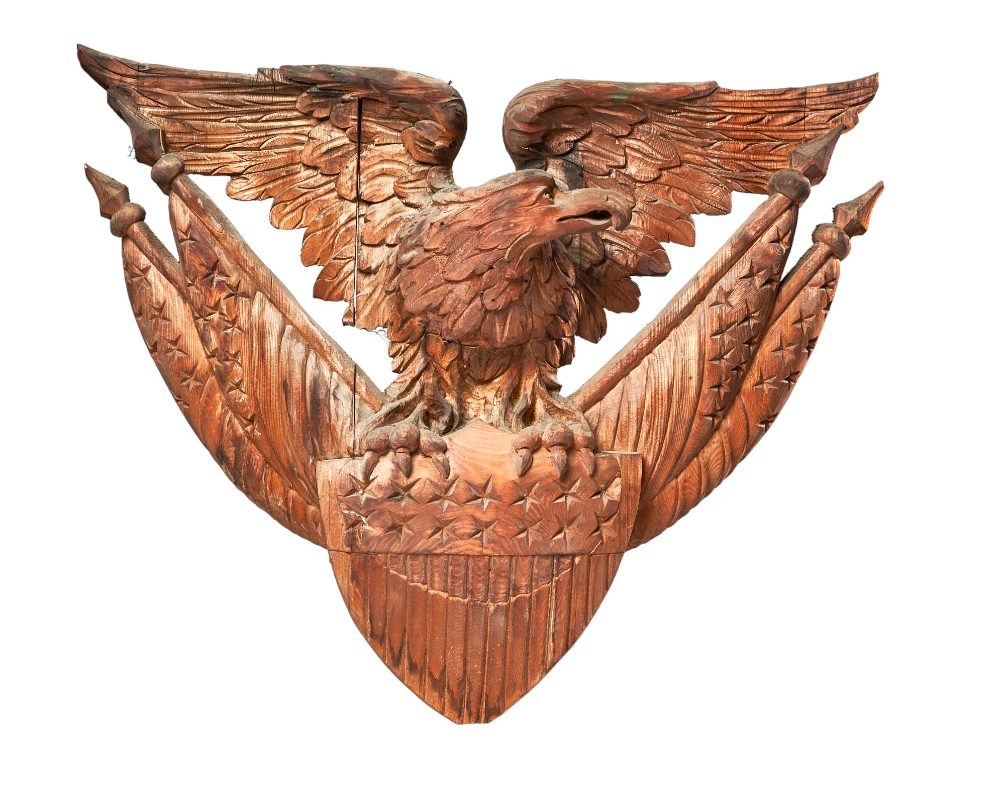 British, Late 18th/Early 19th Century, A group of three carved eagle architectural elements - Image 3 of 3