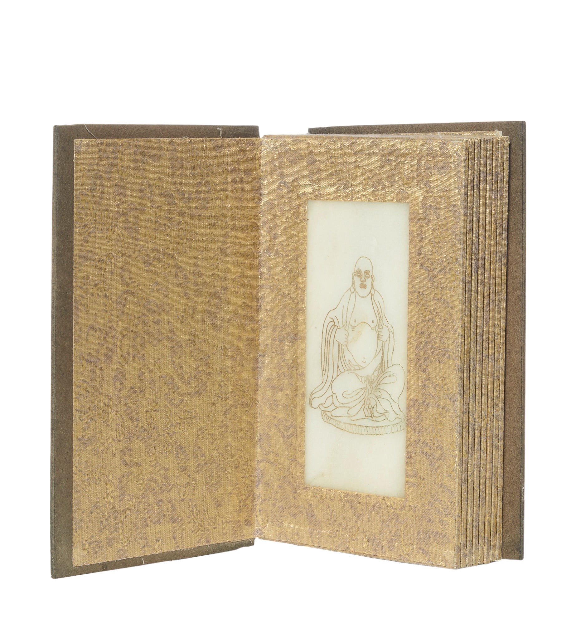 Early 20th Century, Chinese, A white jade book - Image 3 of 3