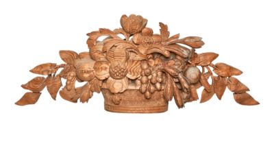 NO RESERVE: British, 19th/20th Century, A group of six carved floral architectural elements